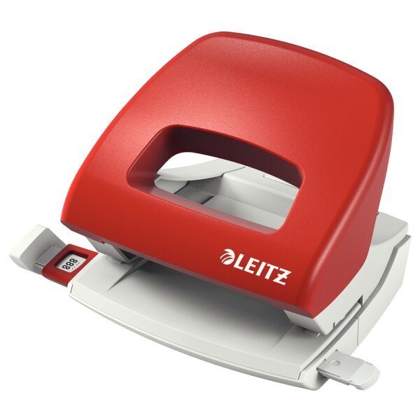 LEITZ Locher Nexxt 5038, Stanzleistung: 16 Blatt, rot