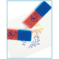 Läufer Gomme bicolore en caoutchouc naturel...