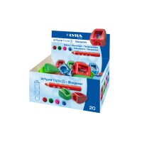 LYRA Taille-crayon Groove Triple 1 7301171 Display 20 pcs.