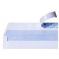 METTLER Couvert Fenster rechts C5/6 7064-80-S100 80g hochweiss, Kleber 100 Stk.