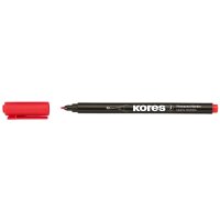Kores Permanent-Marker "K MARKER FINE", M, rot