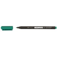 Kores Marqueur permanent K MARKER FINE, M, vert