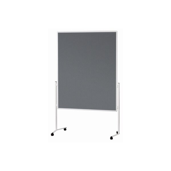 MAGNETOPLAN Moderatorentafel Filz grau 2111101 starr 1200x1500mm