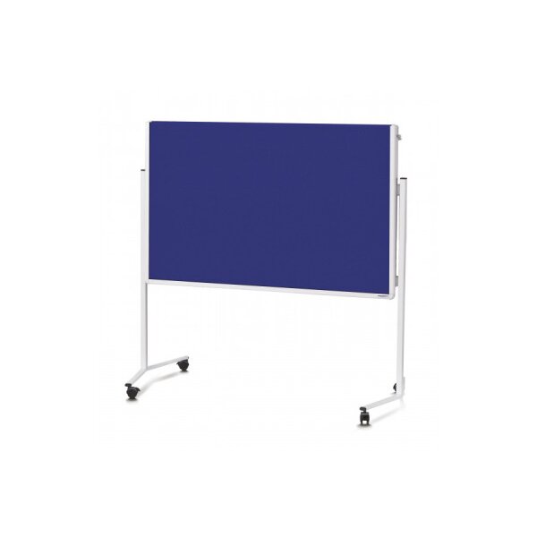 MAGNETOPLAN Moderatorentafel Filz blau 2111303 klappbar 1200x1500mm