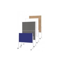 MAGNETOPLAN Moderatorentafel Filz blau 2111303 klappbar 1200x1500mm
