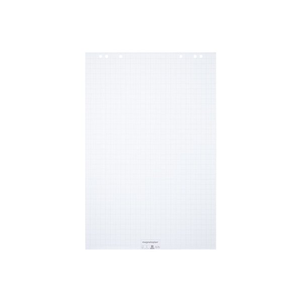 MAGNETOPLAN Papier Flipchart plat 80g 1227101 plat, 80g 5x20 feuilles