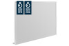 MAGNETOPLAN Design-Whiteboard CC 12404CC émaillé 1200x900mm