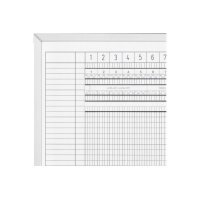 MAGNETOPLAN Urlaubs/Aktivitätenplaner 3703355 5 Tage, 60 MA 1500x750mm