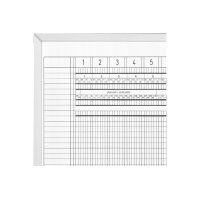 MAGNETOPLAN Planificateur vacances/activ. 3707155 7 jours, 60 Col. 2000x750mm