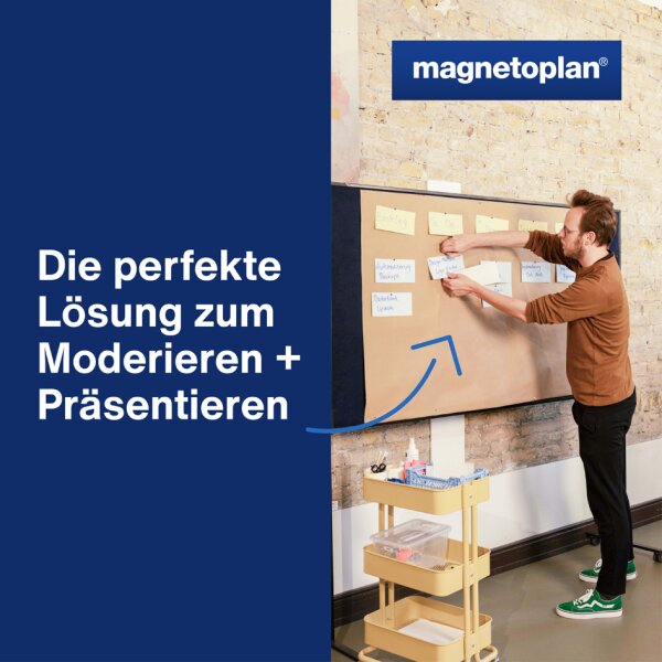 magnetoplan carte de modération rectangulaire, 200 x 100 mm