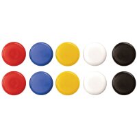 magnetoplan Signalmagnete 20 mm, farbig sortiert