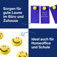 magnetoplan Haftmagnet "Smiley", Durchmesser: 20 mm