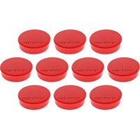 MAGNETOPLAN Aimant Discofix Hobby 24mm 1664506 rouge, env. 0.3 kg 10 pcs.