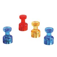 magnetoplan Magnet-Memohalter, Durchmesser: 11 mm, blau