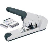 LEITZ Blockheftgerät Superheftgerät 5553, silber