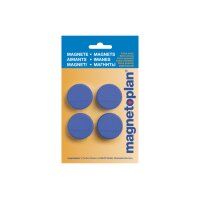 MAGNETOPLAN Aimants Magnum 16600414 bleu foncé,...