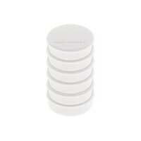 MAGNETOPLAN Haltemagnete Hobby 16645600 weiss, Blister 6...