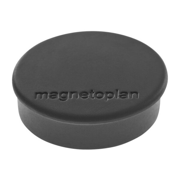 MAGNETOPLAN Aimants Hobby 16645612 noir, Blister 6 pcs.