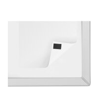 magnetoplan Takkis 30 x 20 mm, selbstklebend, schwarz