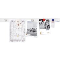 magnetoplan magnetowand-Leiste, ohne Magnete, 1.000 mm