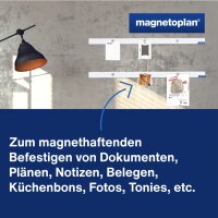 magnetoplan magnetowand-Leiste, mit 6 Magneten