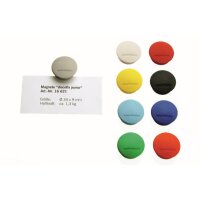 MAGNETOPLAN Aimant Discofix Junior 34mm 1662103 bleu 10 pcs.