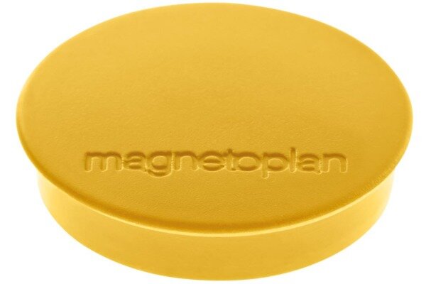 MAGNETOPLAN Magnet Discofix Standard 30mm 1664202 gelb 10 Stk.