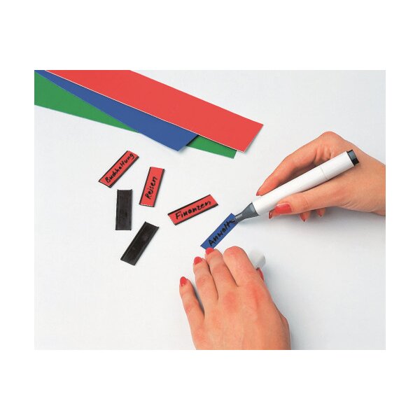 MAGNETOPLAN Ferrocard Etiketten 50x10mm 1284202 gelb 205 Stück