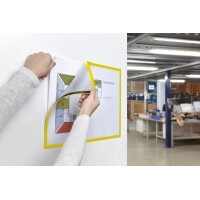 MAGNETOPLAN Magnetrahmen magnetofix A3 1130402 gelb 5 Stk.