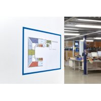 MAGNETOPLAN Magnetrahmen magnetofix A3 1130403 blau 5 Stk.