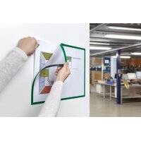 MAGNETOPLAN Cadre aimant magnetofix A3 1130405 vert 5 pcs.