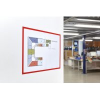 MAGNETOPLAN Magnetrahmen magnetofix A3 1130406 rot 5 Stk.