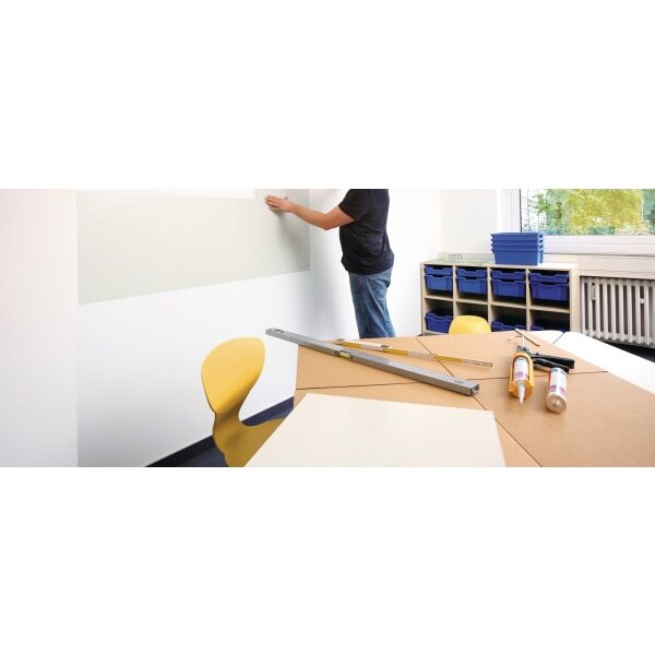 MAGNETOPLAN Magnetowand Set 500x500mm 16103 weiss, 20 Platten