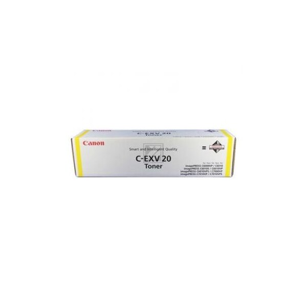 CANON Toner yellow C-EXV20Y ImagePRESS C7010 35000 p.