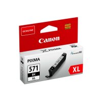 CANON Tintenpatrone XL schwarz CLI-571XLBK PIXMA MG5750 11ml