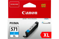 CANON Cartouche dencre XL cyan CLI-571XLC PIXMA MG5750 11ml