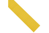 MAGNETOPLAN Ferrocard Etiquettes 60x22mm 1287002 jaune 75...
