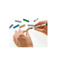 MAGNETOPLAN Ferrocard Etiketten 60x22mm 1287002 gelb 75...
