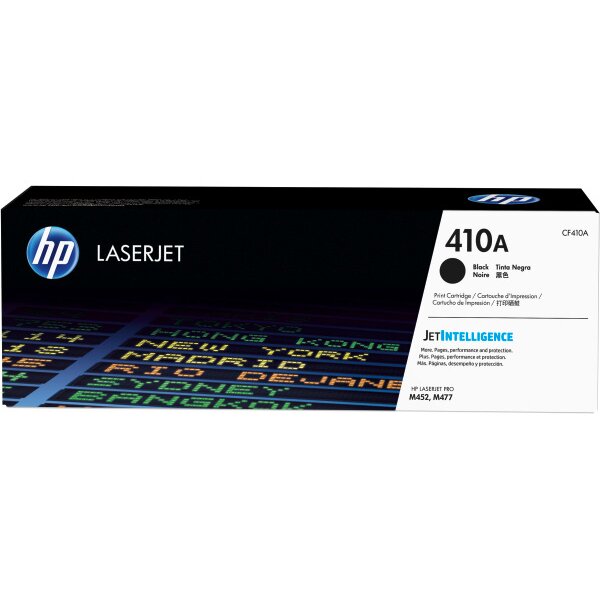 HP Cartouche toner 410A noir CF410A CLJ Enterprise M452 2300 p.