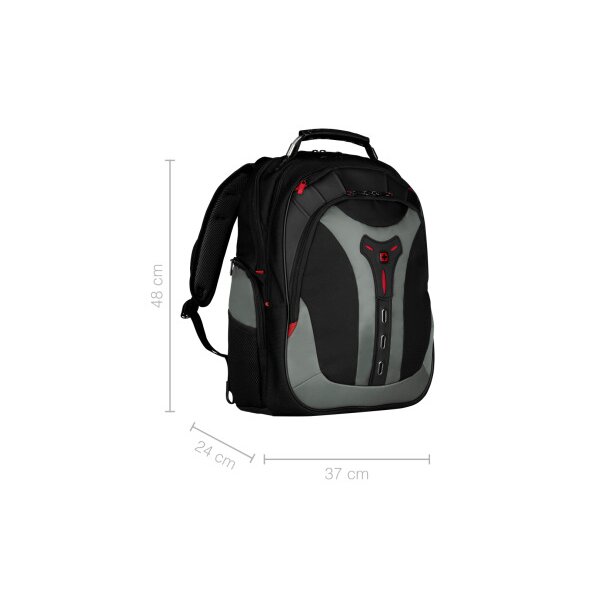 WENGER Notebook Backpack Pegasus 600639 17 inch grey