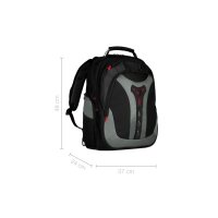 WENGER Notebook Backpack Pegasus 600639 17 inch grey