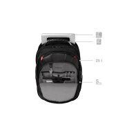 WENGER Notebook Backpack Pegasus 600639 17 inch grey