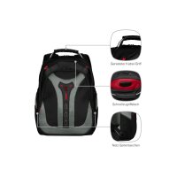 WENGER Notebook Backpack Pegasus 600639 17 inch grey