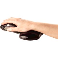 FELLOWES Repose-poignets Flex 9112301 noir, Gel