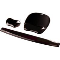 FELLOWES Mausmatte m. Handgelenkauflage 9112101 schwarz