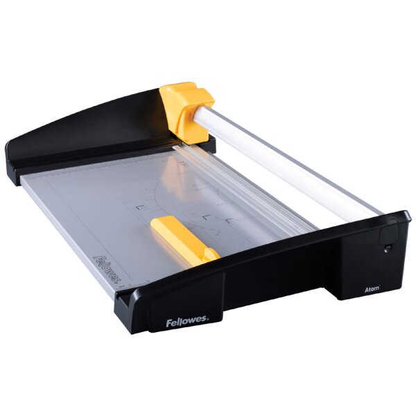 Fellowes Massicot rotatif Atom, format A3, argent/jaune