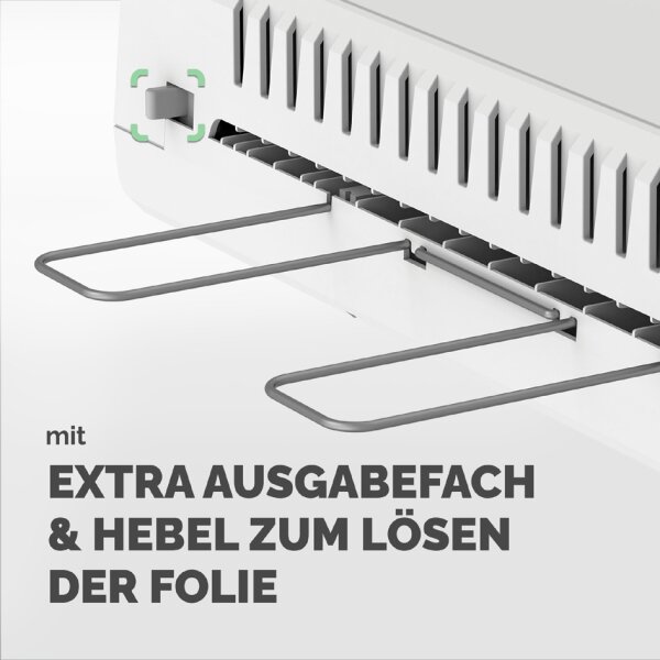 Fellowes Plastifieuse Saturn, format A3, blanc/gris