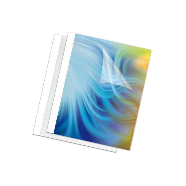 FELLOWES Couverture thérmiquen 4mm 53153 blanc 100 pcs.