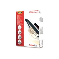 FELLOWES Pochette plast.125mic 83x113mm 5307101 glossy...