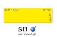 SEIKO Etiquettes adresse 28x89mm SLP-1YLB jaune 2x130 pcs.